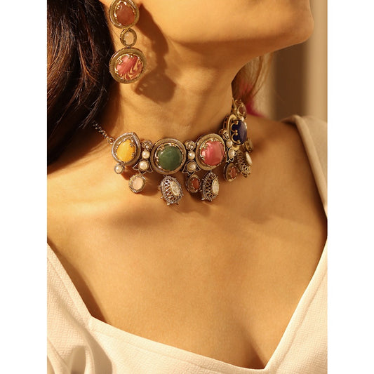 Vrushka Navratan Choker