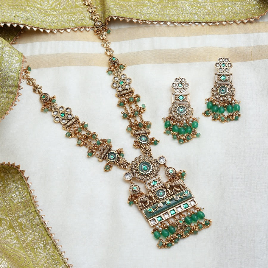 Naveli Gold Plated Long Haar