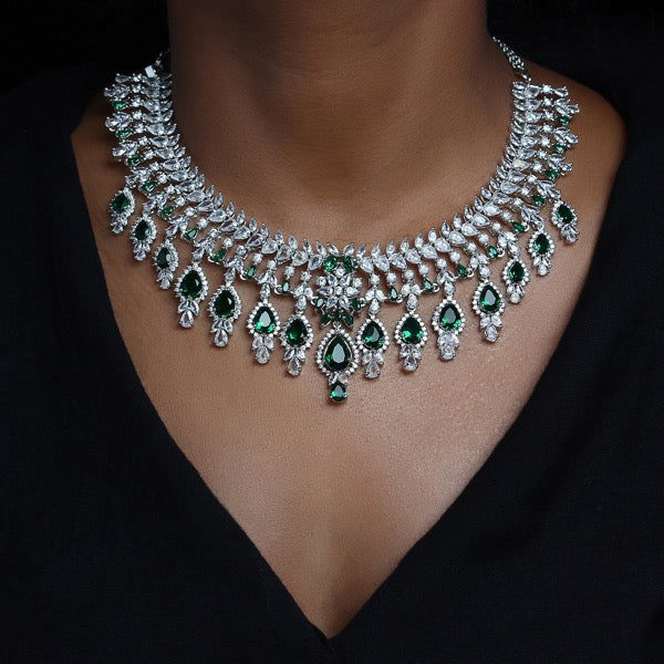 Mallika AD Set in Green