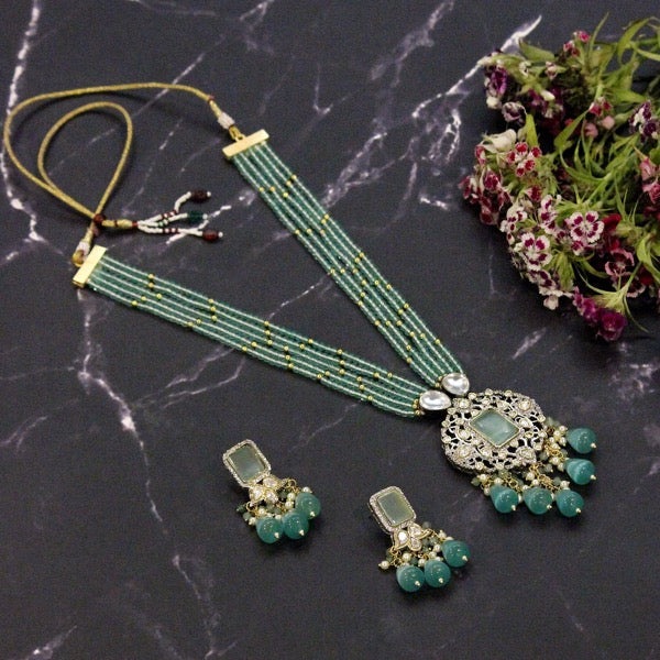 Vaani Haar in Sea Green