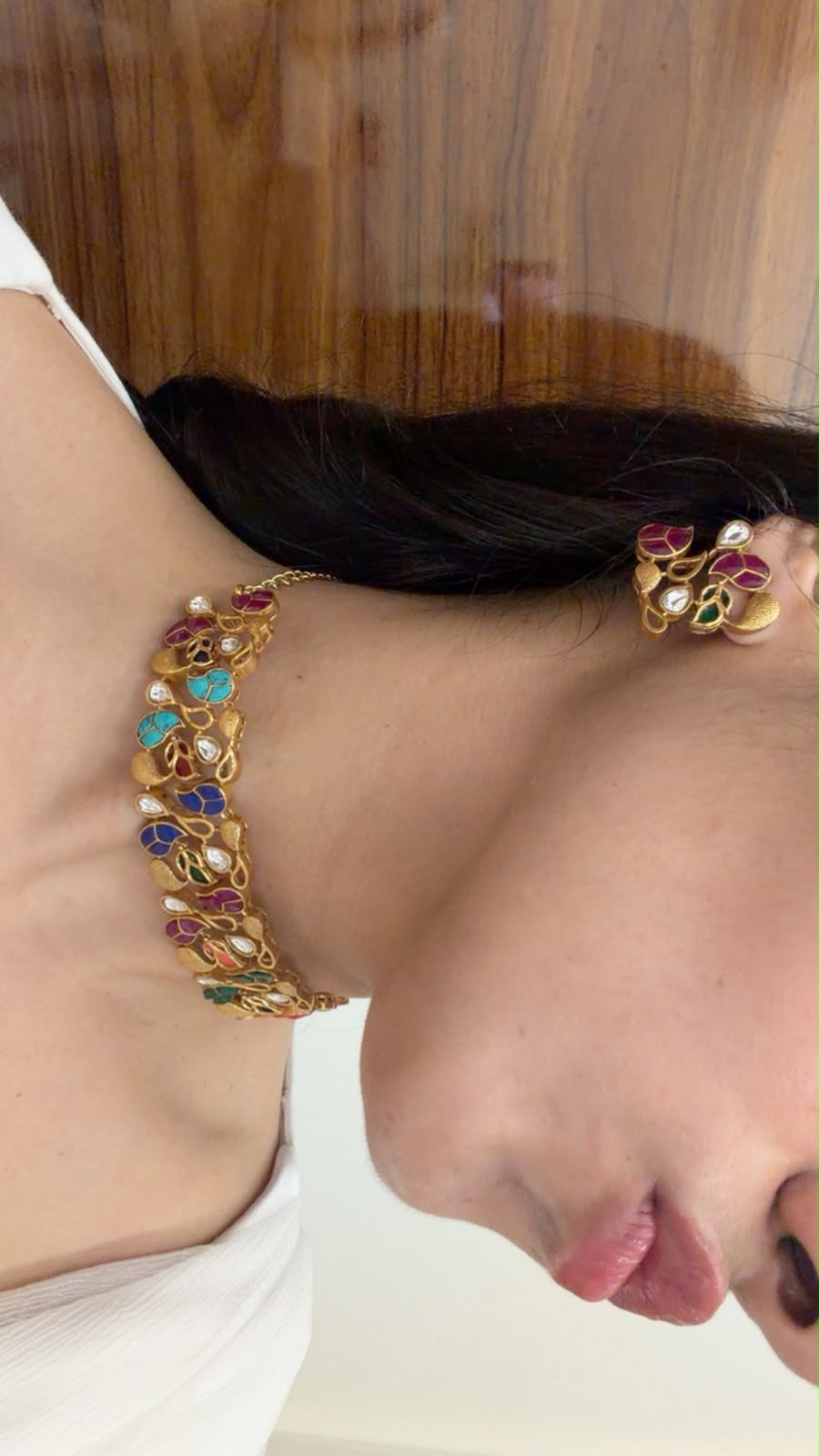 Mosaic Choker neck set