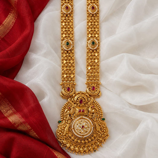 Rajeshwari Mor Pendant Long Haar