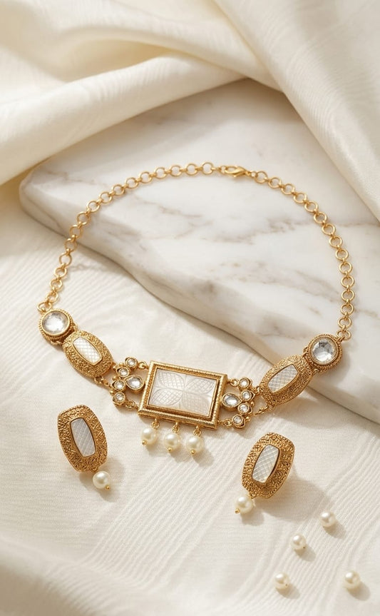 gold-tone necklaces