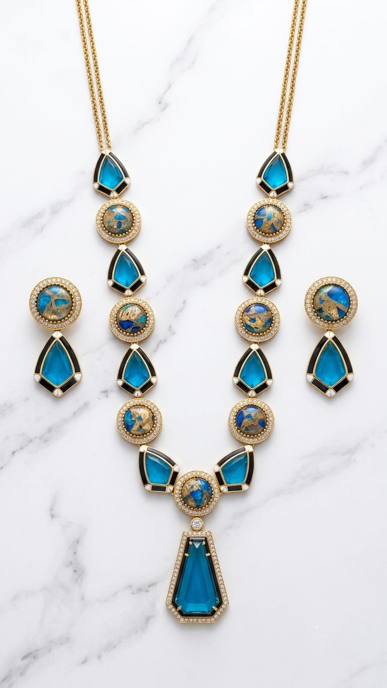 neck set for women.