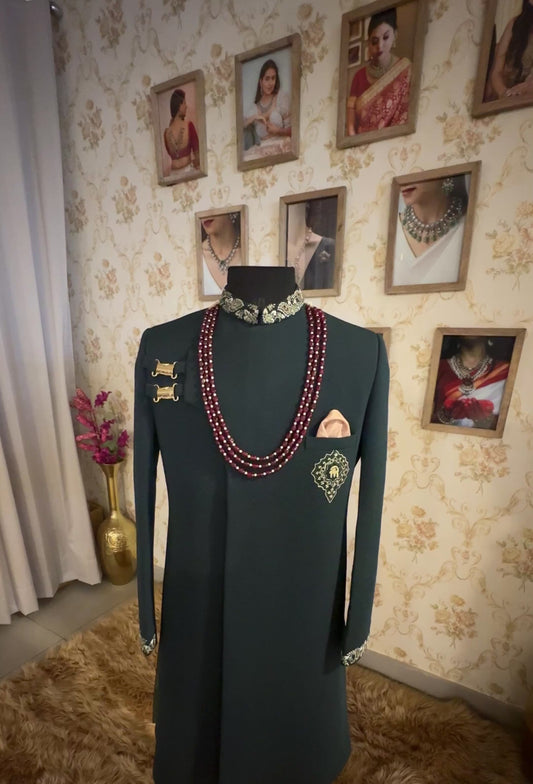 Ruby Stones with Pearls