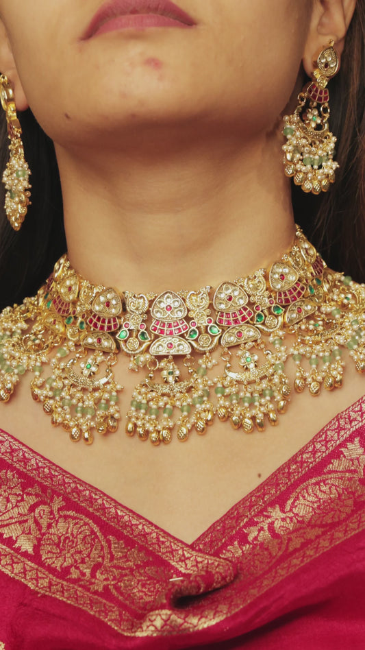 Padma Choker in Bridal