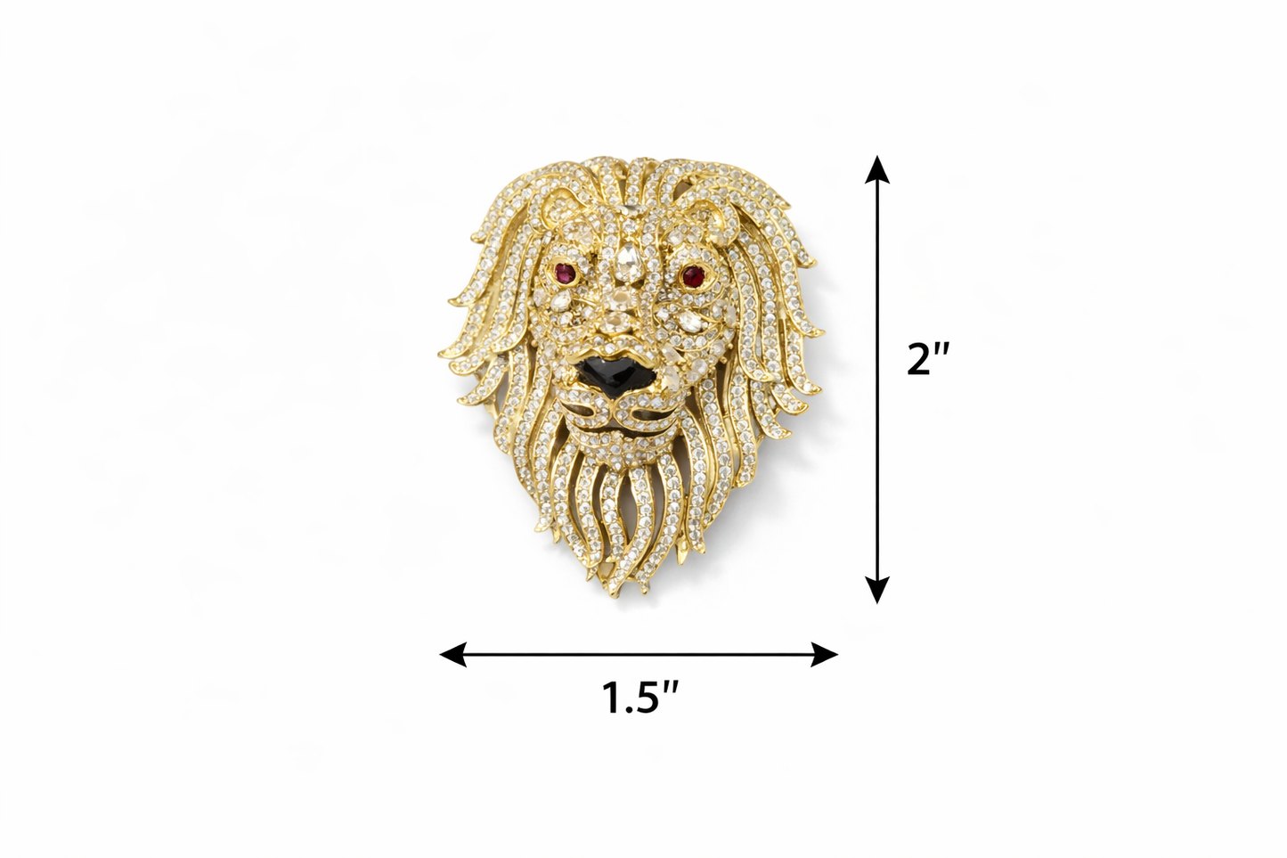 The Maharaja Lion Brooch