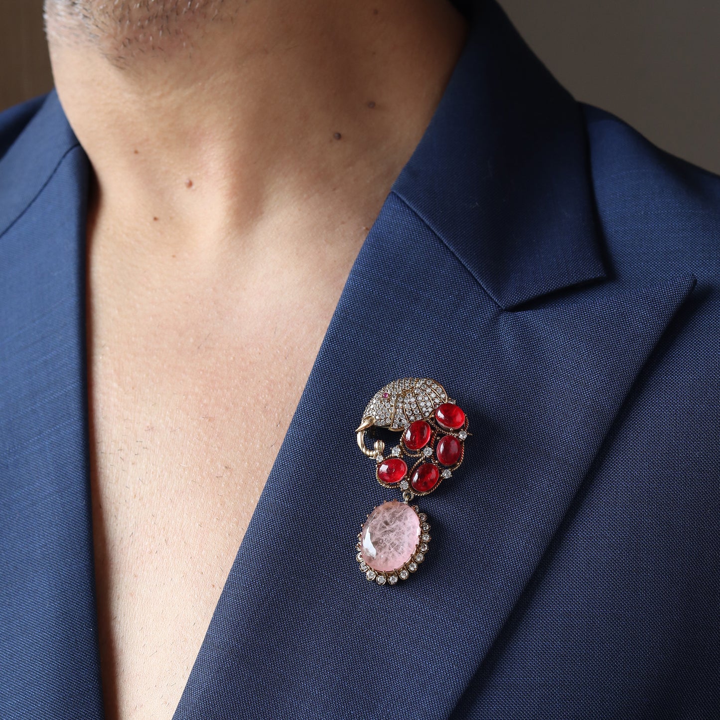 Hathi in Ruby and Pink