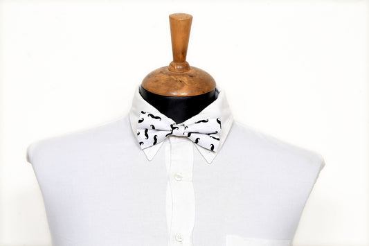 White in Moustache