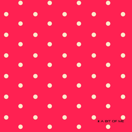 Dots in Red (Silk)
