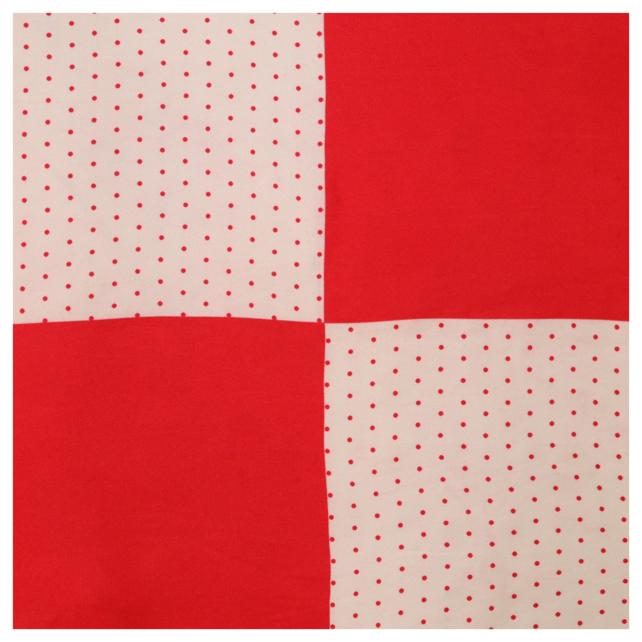 Red in Polka (Silk)