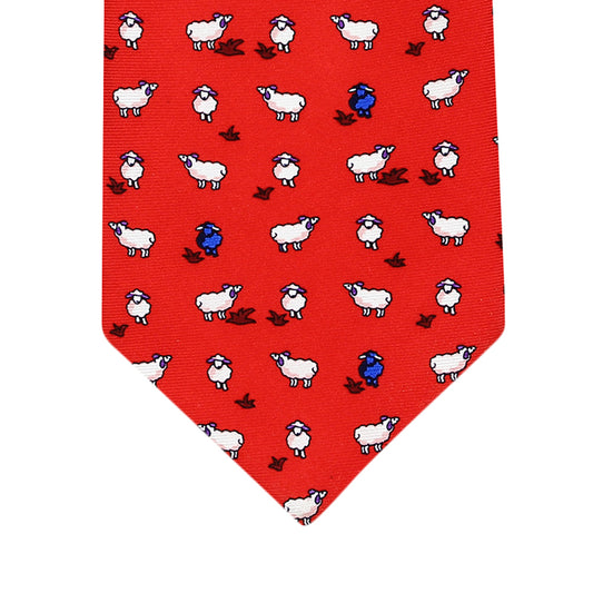 Sheep in Red