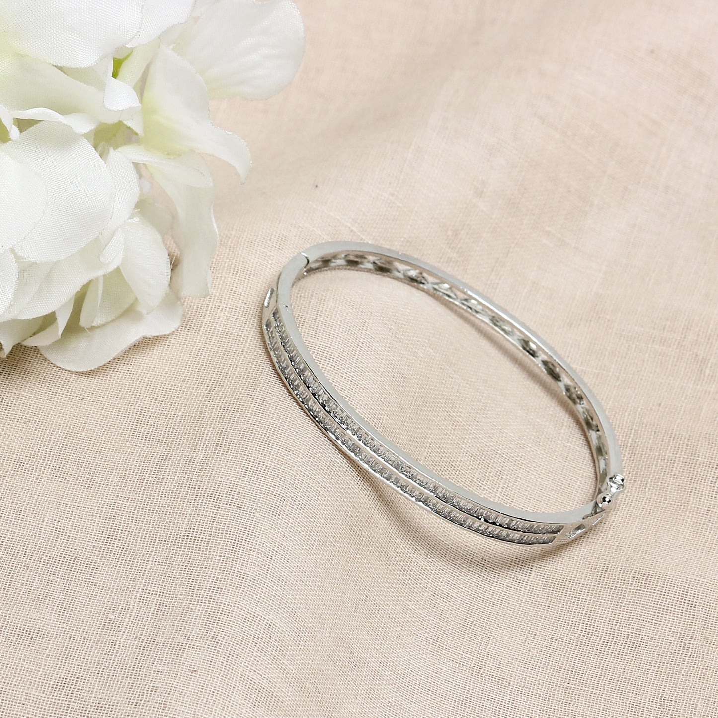 Inaya Bracelet in American Diamonds