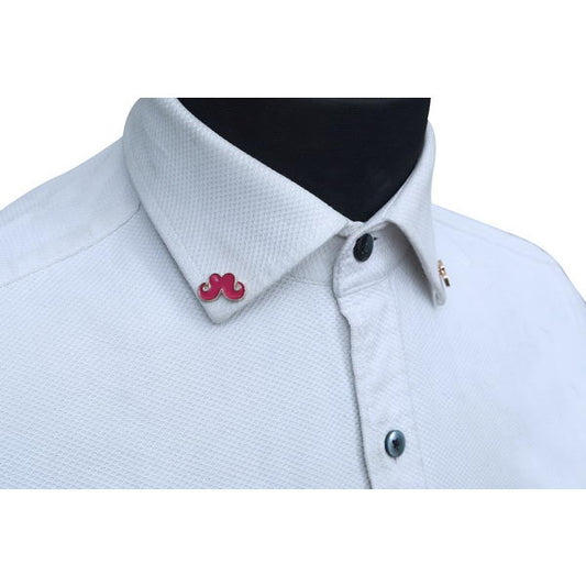 Moustache Me Pink  (Pair)