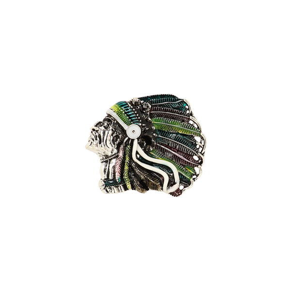 Red Indian Enamelled