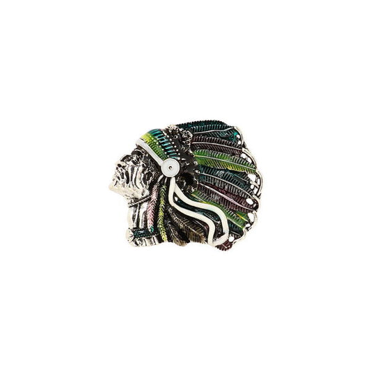 Red Indian Enamelled