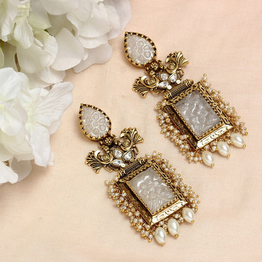 Bhamini Gold Plated Dangler
