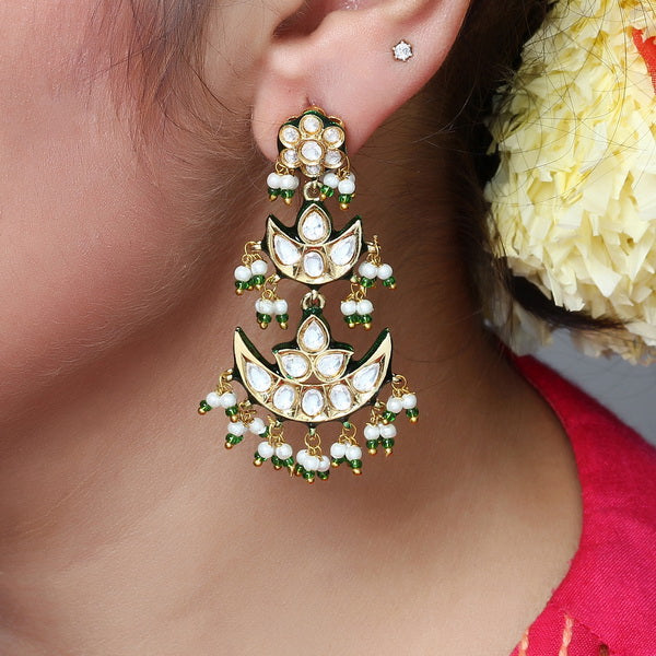 Saba Kundan Small Dangler