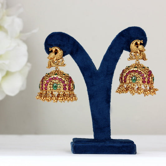 Nadiya Gold Plated Jhumki