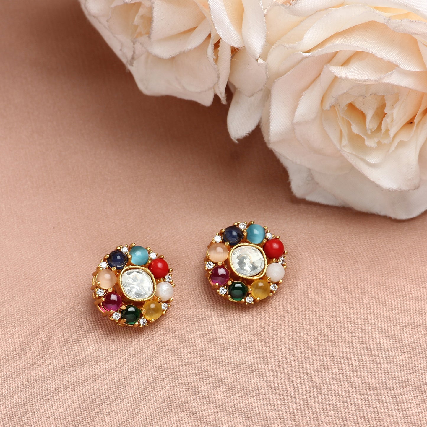 Sehr Navrattan Studs