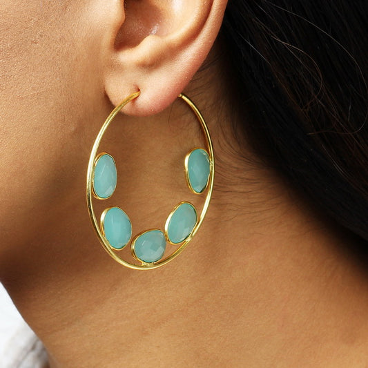 Hoops in Mint