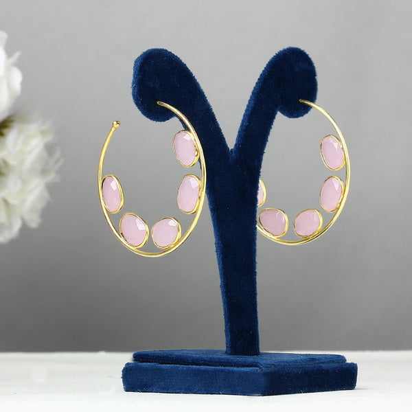 Hoops in Pink