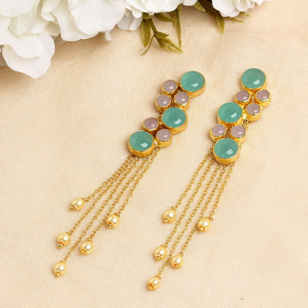 Pearl Tassles in Mint