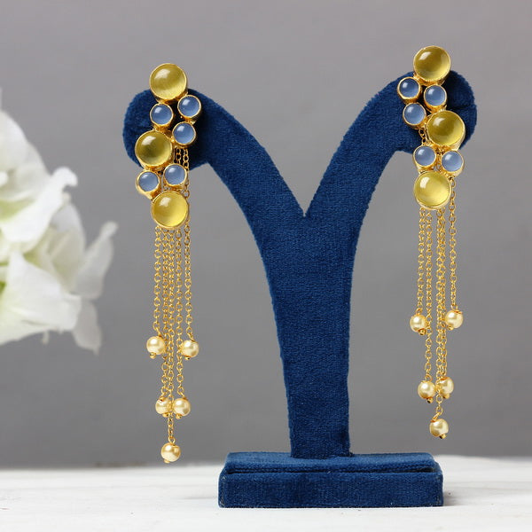 Pearl Tassles in Yellow