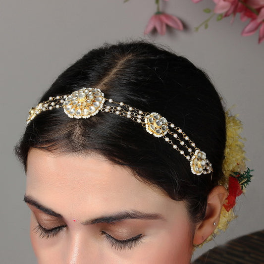 Shubhra Polki SheeshPhool