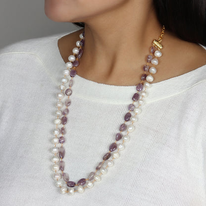 Nuanced in Pearl and Amethyst