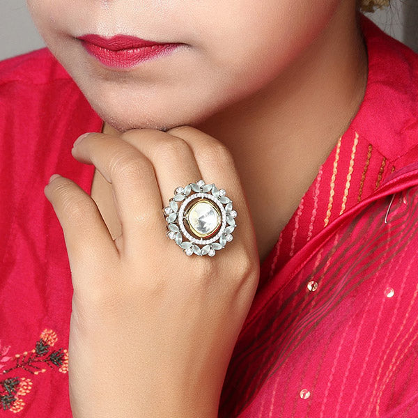 Mallika Polki Stone Ring