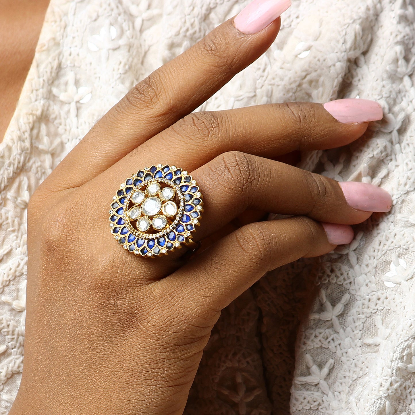 Sara Ring in 92.5 Silver