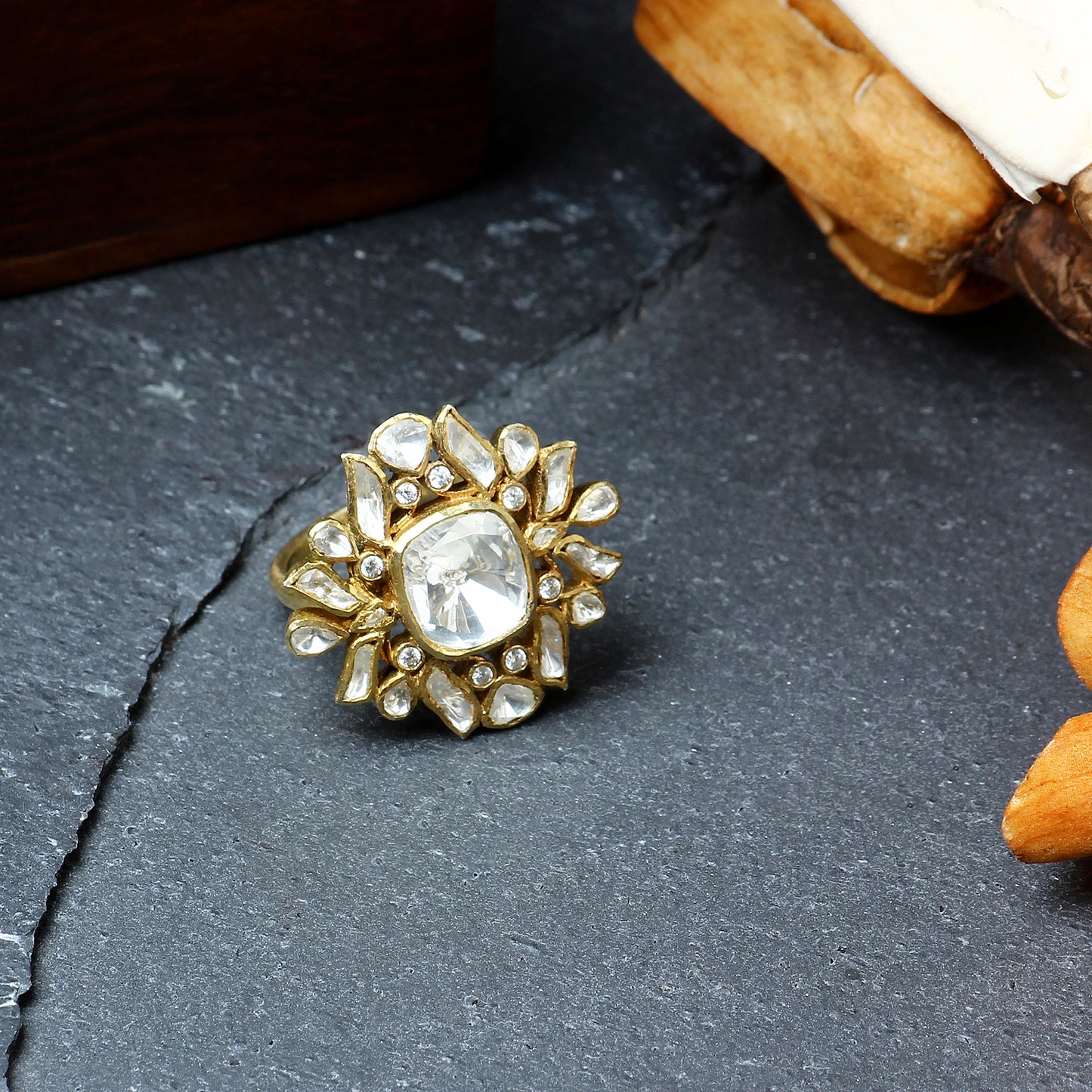 Hina Ring in 92.5 Silver