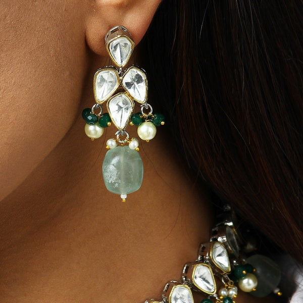 Shravya Polki Choker in Big Stones