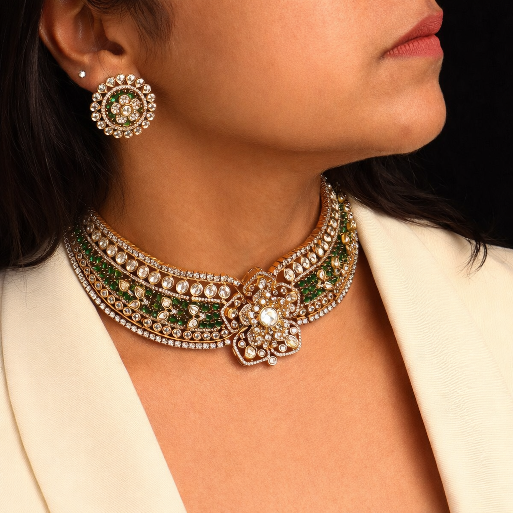 Jahanavi Polki Choker
