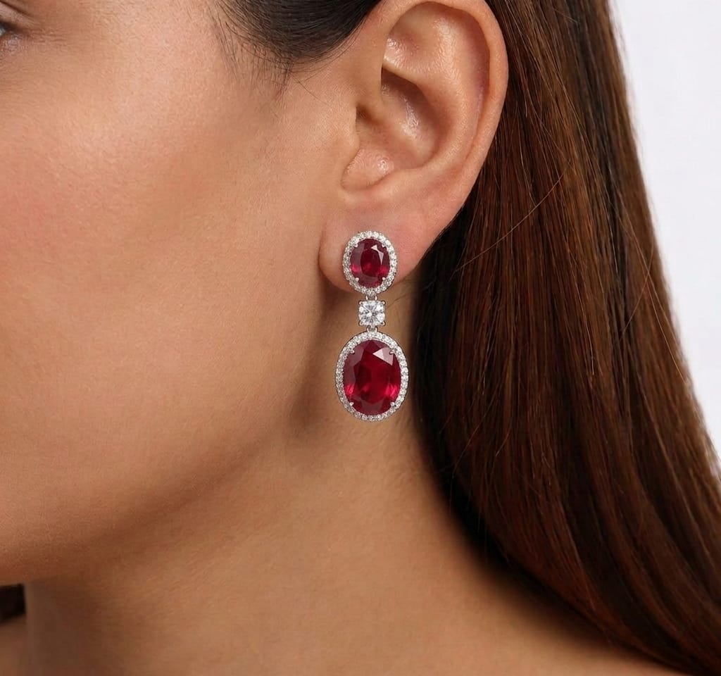 AD earrings