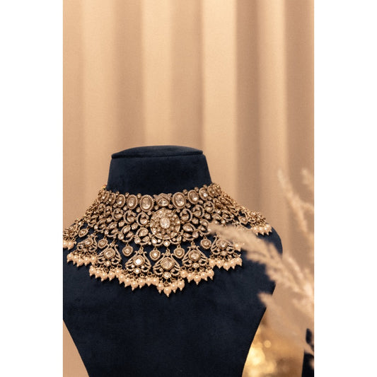 Sidra Polki Full Choker