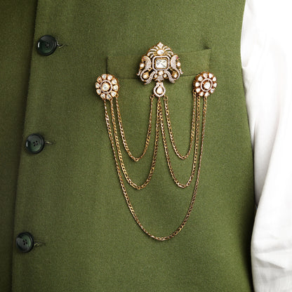 Raees Polki Brooch