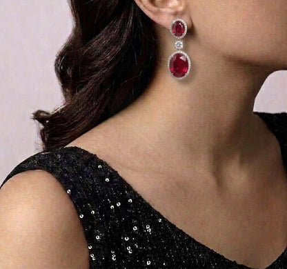 American diamonda earrings