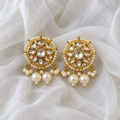Kundan stud Earring 