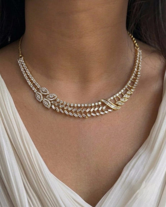 Golden Symmetry Necklace