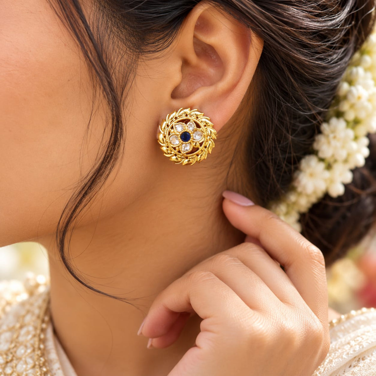 kundan earring 