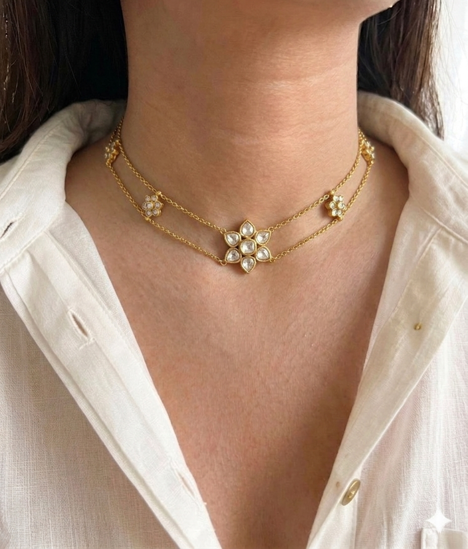 Floret Polki Choker
