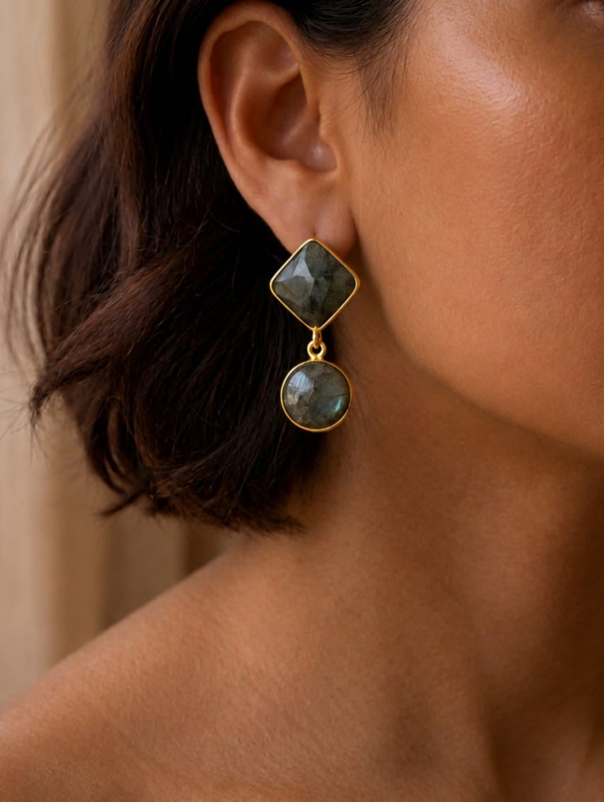 Labradorite Drop