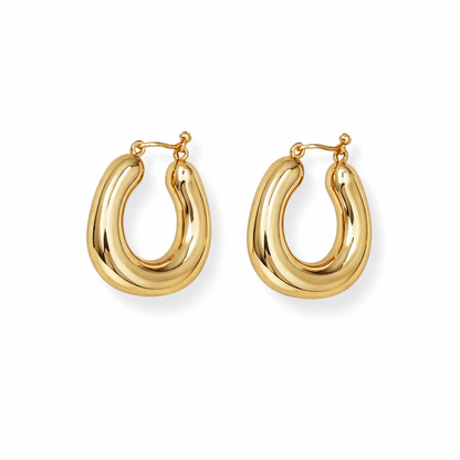 Solara Sculpted Hoops