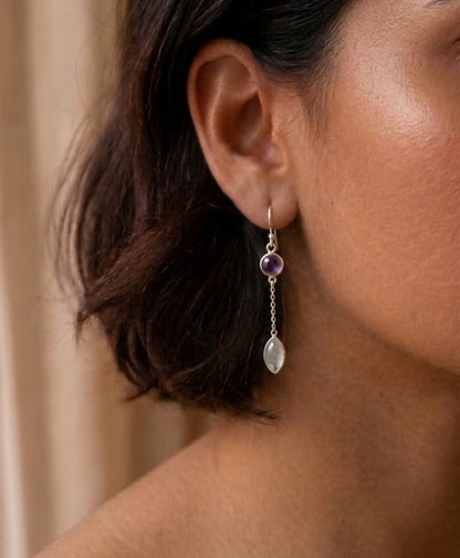 Drop String in Sterling Silver