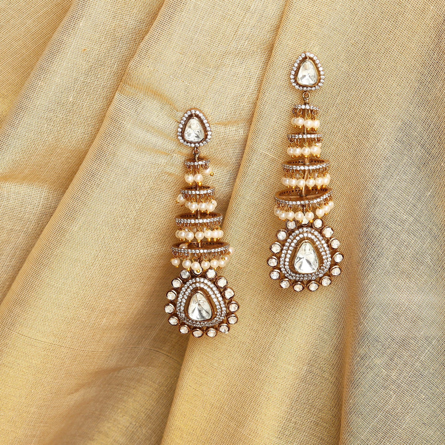 Noura Polki Earrings