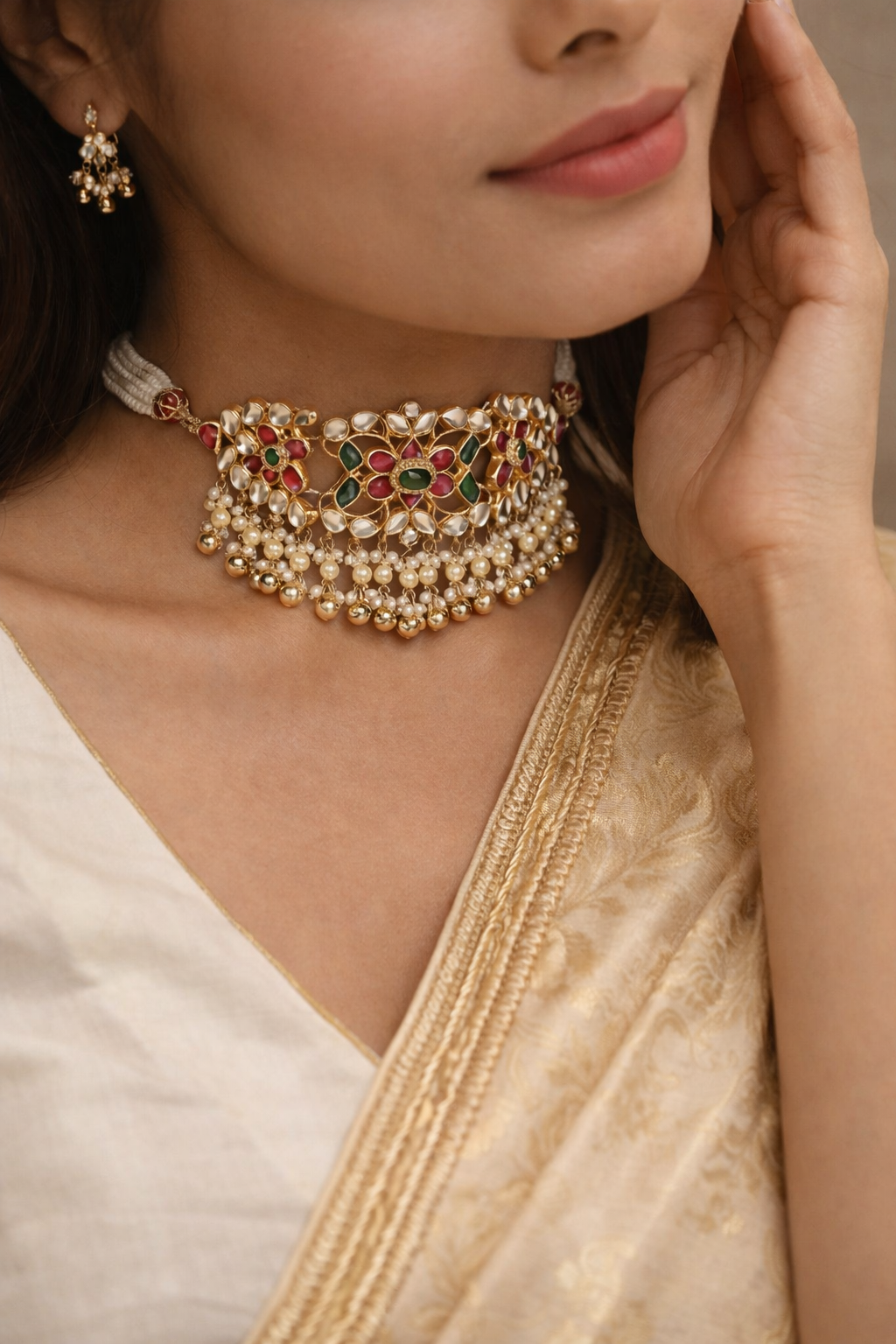 Aiza Kundan Choker
