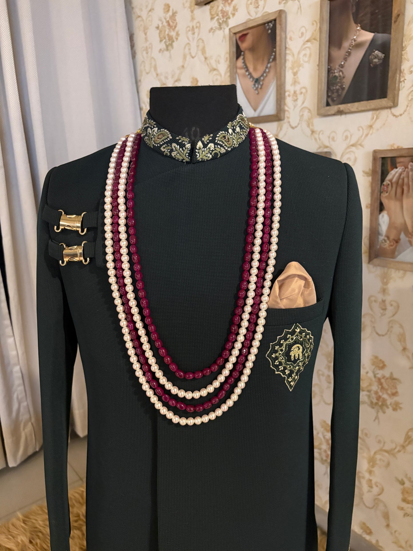 Ruby Pearl Mala