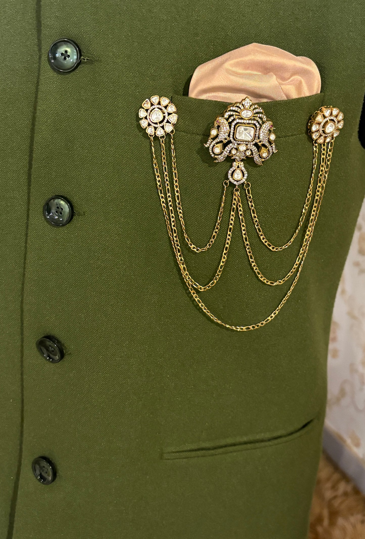 Raees Polki Brooch